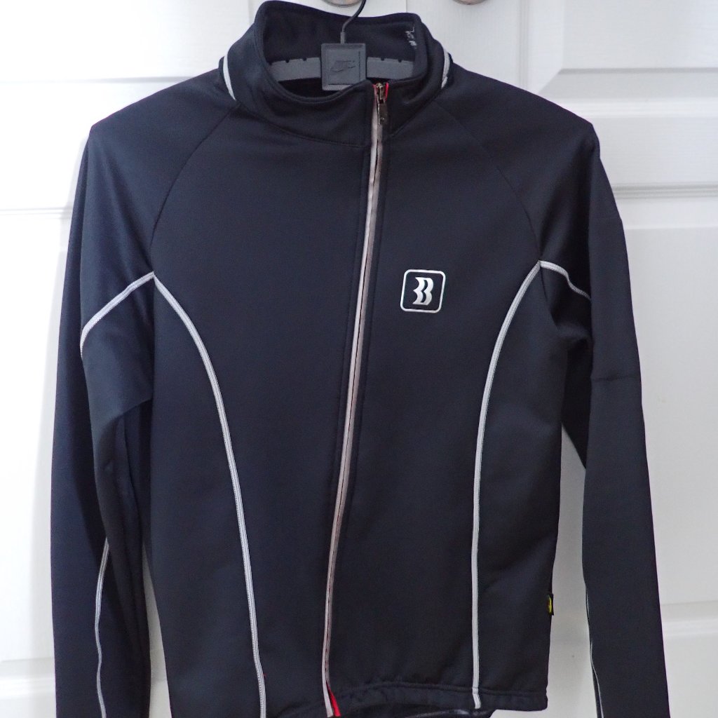 Mens Used Biemme Long Sleeve Soft Shell Winter Cycling Jersey Sz Xl